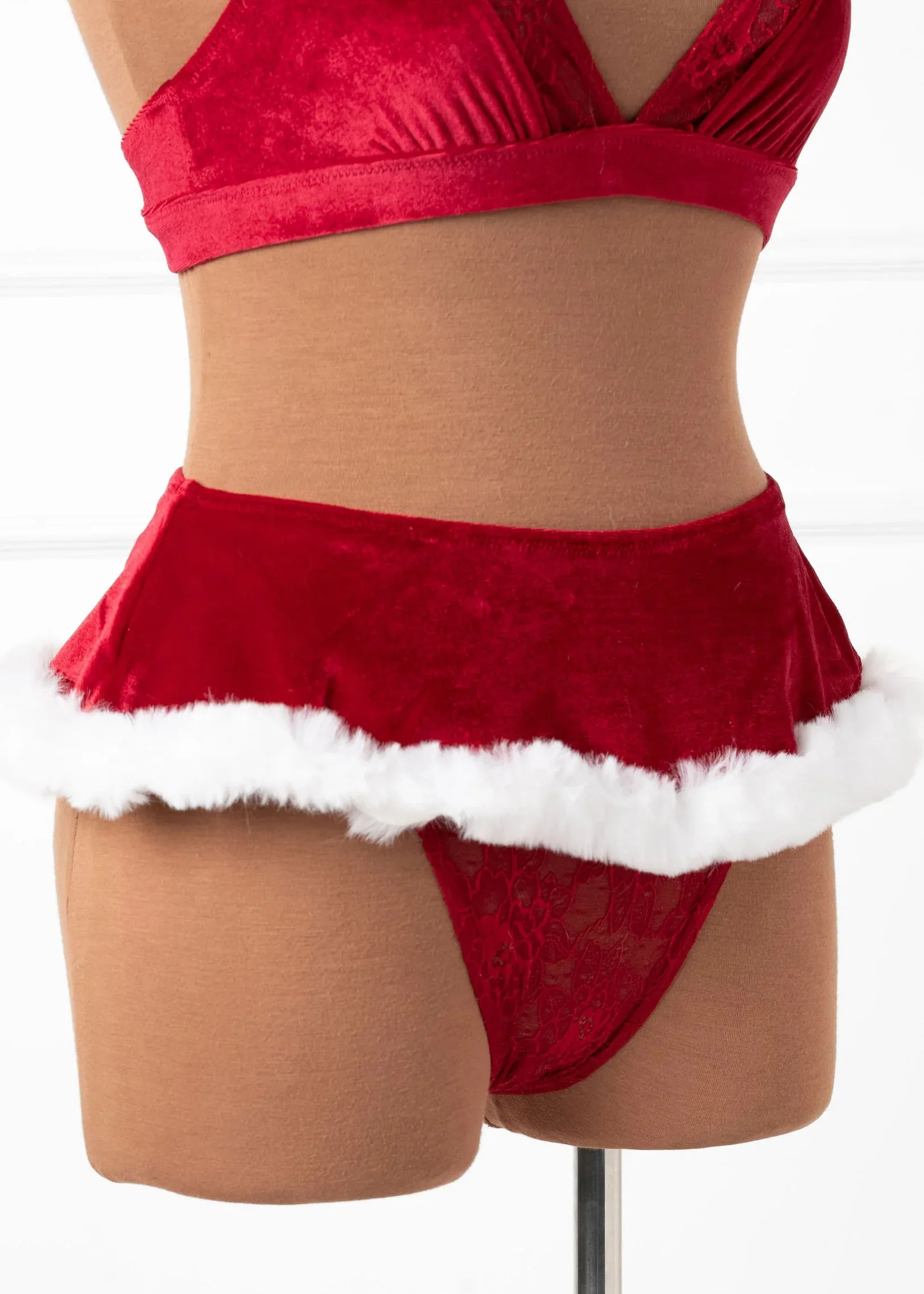 Velvet & Lace Cheeky Panty - Image 7